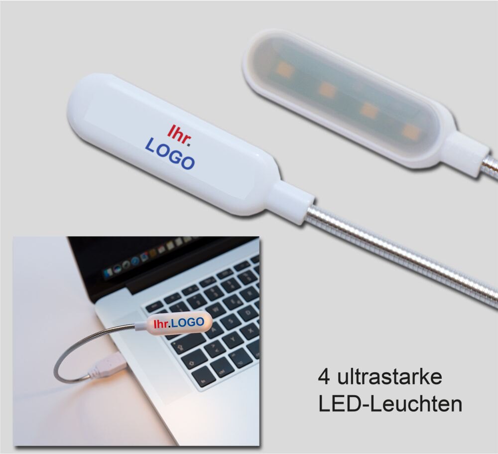 USB LED-Licht als bedrucktes Werbegeschenk