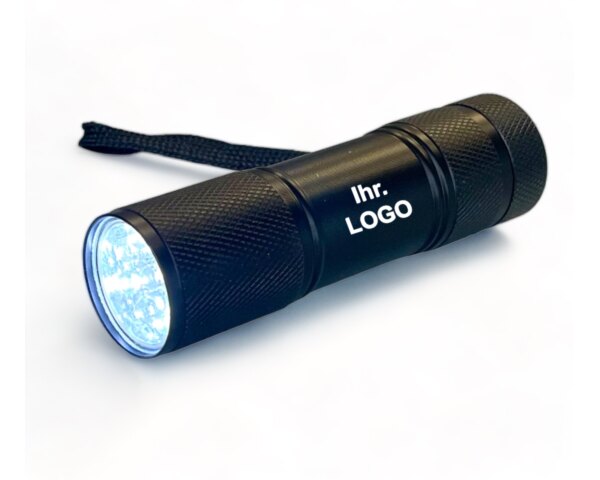LED Flashlight Laser als graviertes Werbegeschenk
