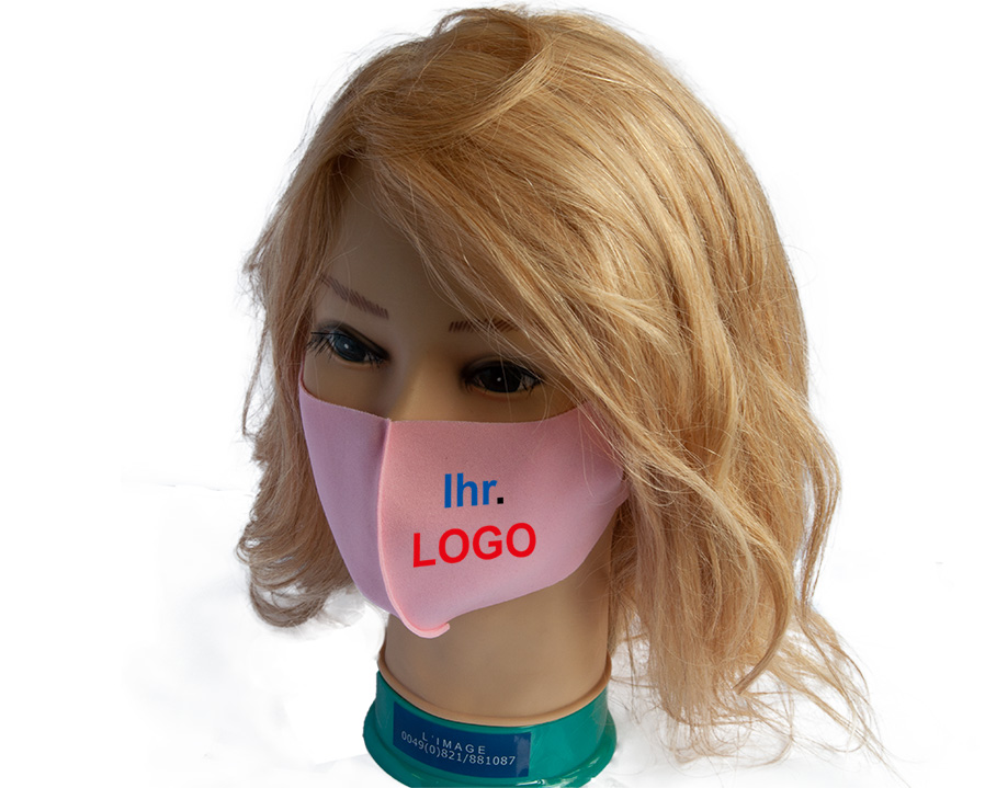 Mund-Nasen-Maske Deluxe mit Ihrem Logo